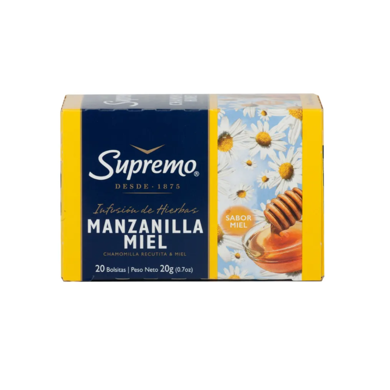 TE SUPREMO MANZANILLA MIEL