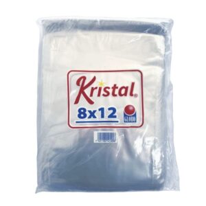BOLSA TIPO CRISTAL 8X12 plg