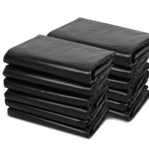 BOLSA PARA BASURA BIODEGRADABLE NEGRA 55 GALONES
