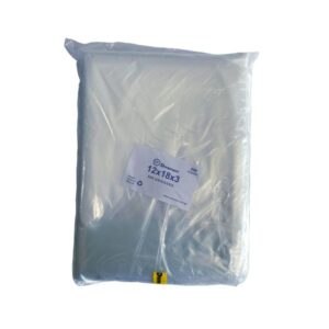 BOLSA TRANSPARENTE 12X18X3 (10 lbs)