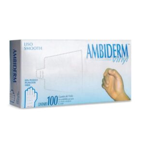 GUANTE VINYL LIGHT AMBIDERM TALLA M