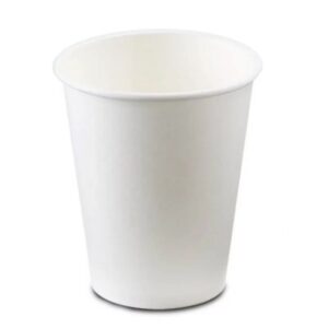 VASO DE CARTON BLANCO PARA CAFE HYPLAST 8 onz