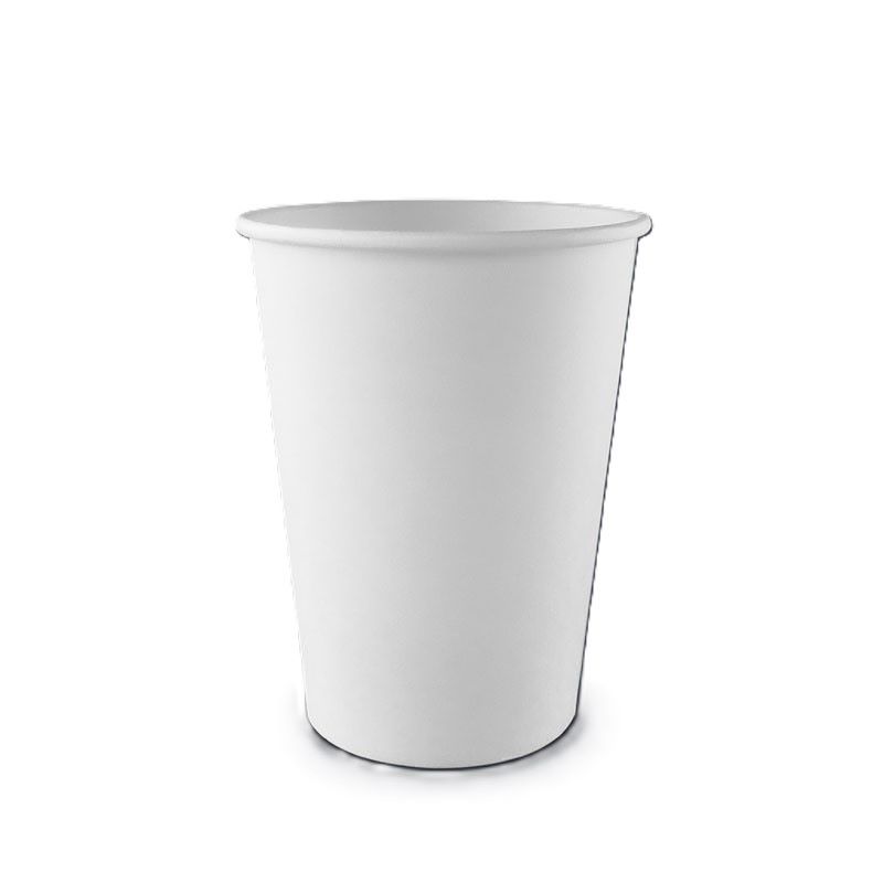 VASO DE CARTON BLANCO PARA CAFE HYPLAST 12 onz