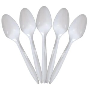 CUCHARA PLASTICA BLANCA RUMBA