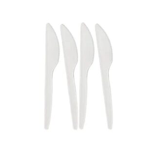 CUCHILLO PLASTICO BLANCO RUMBA