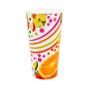 VASO DE CARTON PARA BEBIDA FRIA 22 onz