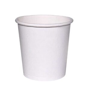 VASO DE CARTON BLANCO 4 onz