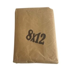BOLSA TRANSPARENTE 8X12X1.5 (3 lbs)