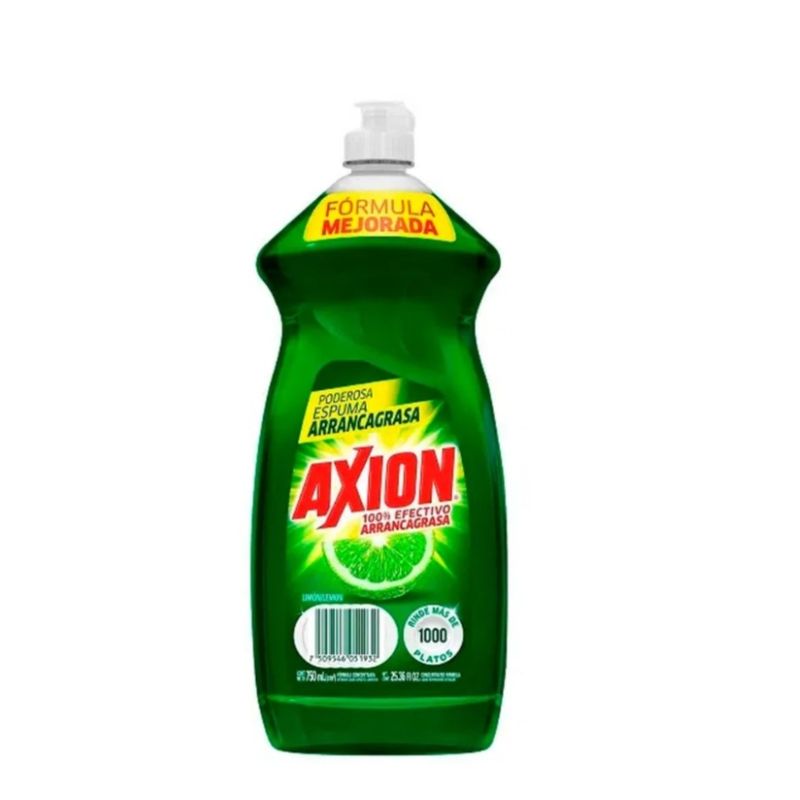 LAVAPLATOS LIQUIDO AXION 750ml