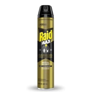 INSECTICIDA RAID MAX CUCARACHAS (DORADO) 400ml