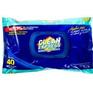 TOALLAS DESINFECTANTES CLEAN EXPRESS
