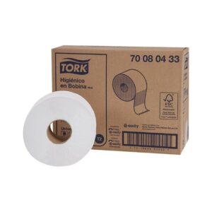 PAPEL HIGIENICO MINI TORK 350 mts 1HJ (CAJA 6 ROLLOS)