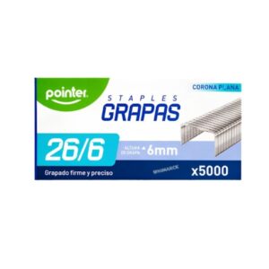 GRAPA STANDAR POINTER No. 26/6 (altura 6mm)