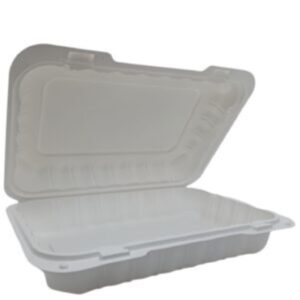 BANDEJA MINERAL HYPLAST  9X6X1 COLOR BLANCO