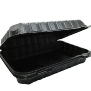 BANDEJA MINERAL HYPLAST  9X6X1 COLOR NEGRO