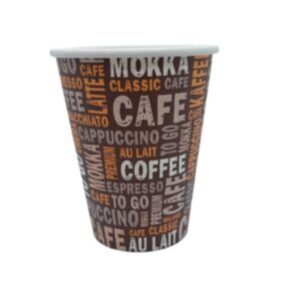VASO DE CARTON PARA CAFE HYPLAST 12 onz